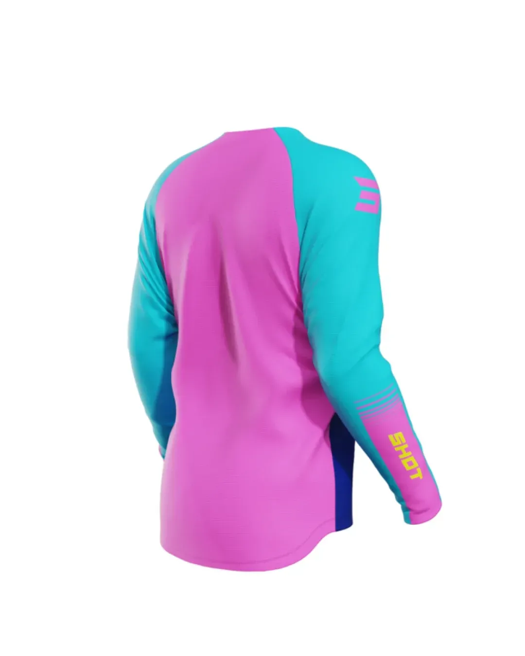 Детско мотокрос джърси SHOT Raw Tracer Pink