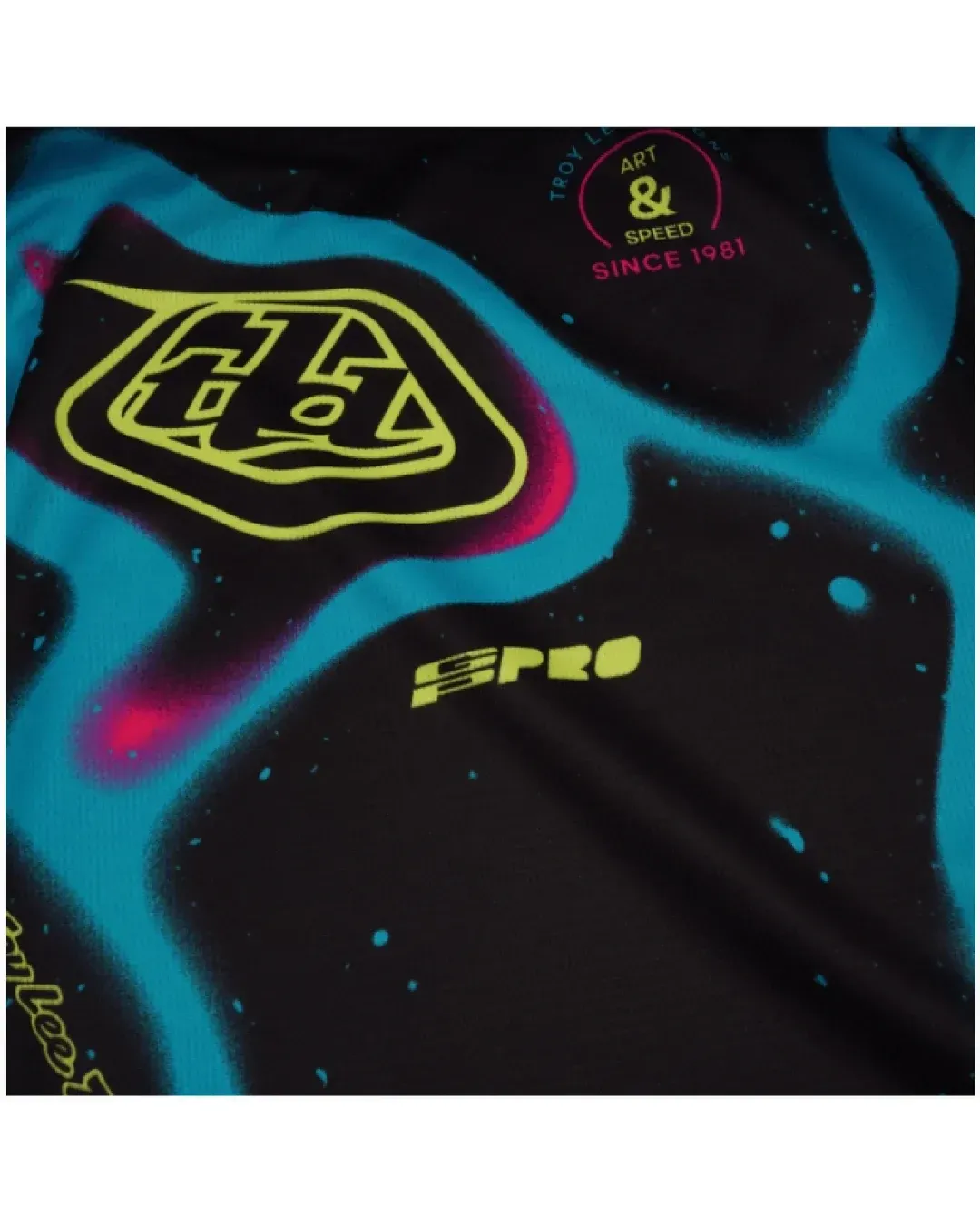 Детско мотокрос джърси TROY LEE DESIGNS GP Pro Membrane Youth Jersey - Black/Yellow