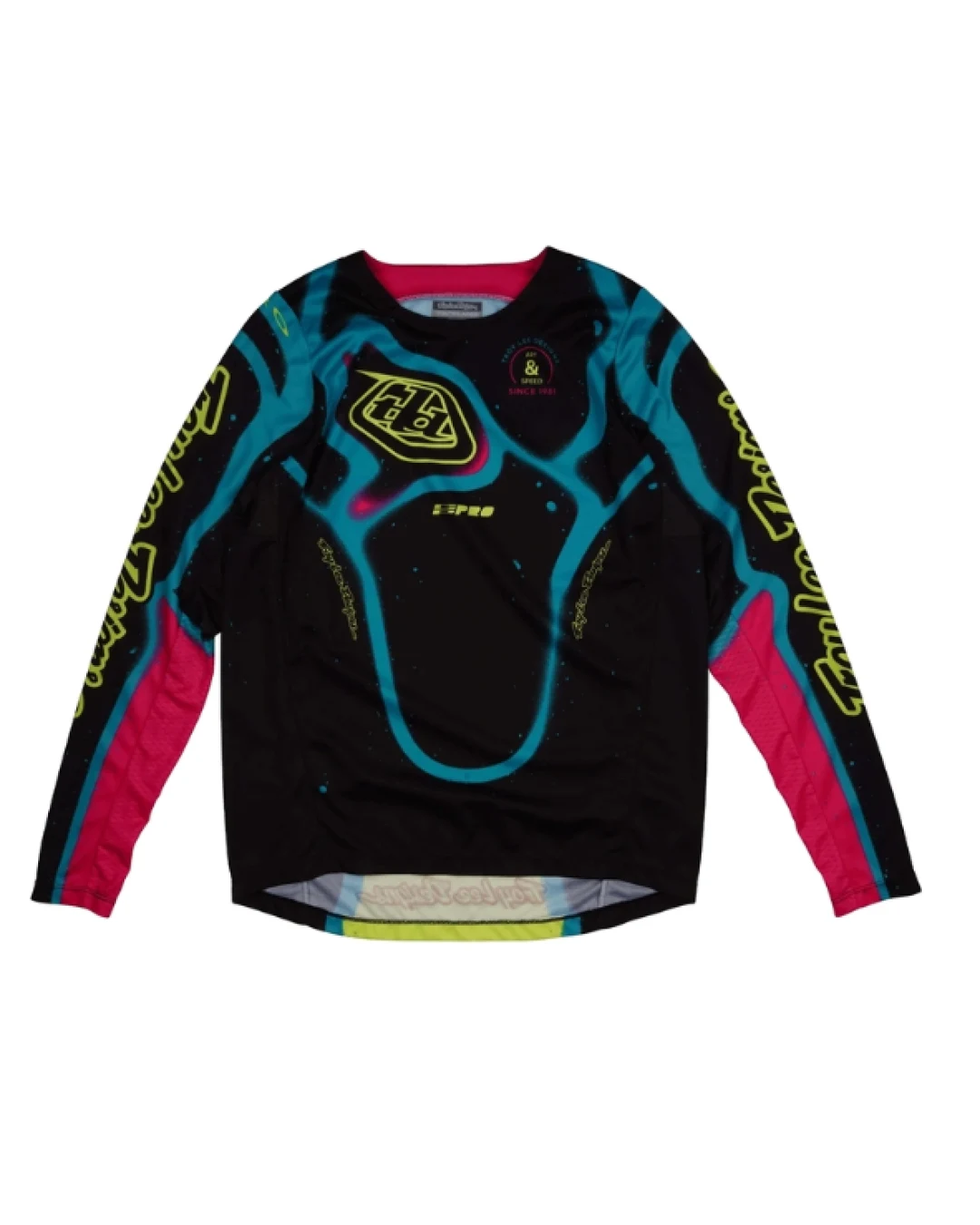 Детско мотокрос джърси TROY LEE DESIGNS GP Pro Membrane Youth Jersey - Black/Yellow