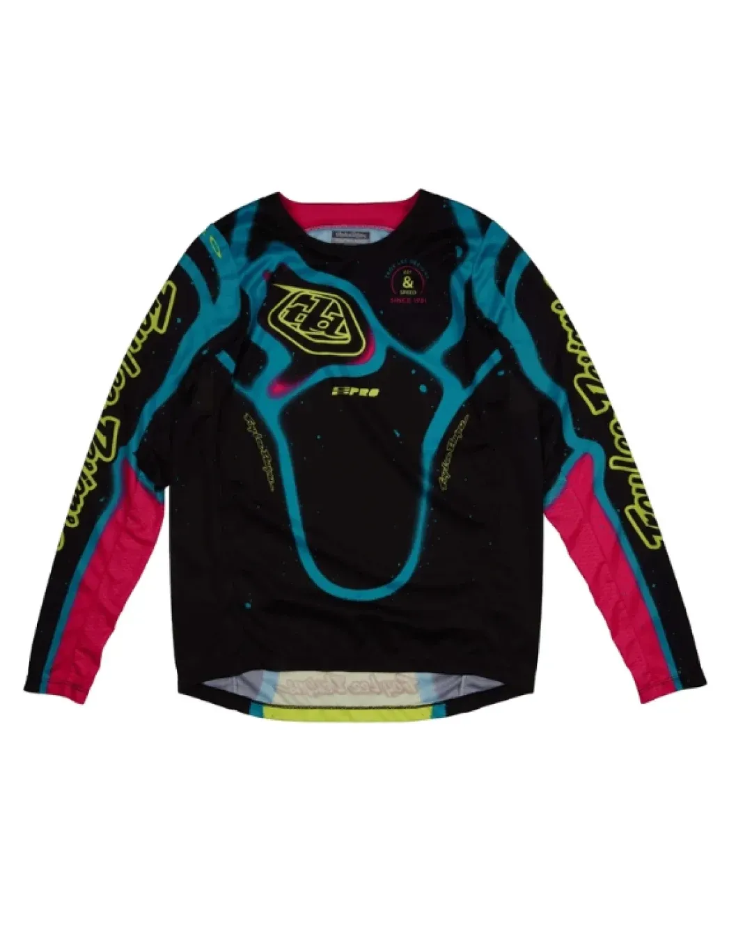 Детско мотокрос джърси TROY LEE DESIGNS GP Pro Membrane Youth Jersey - Black/Yellow