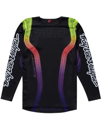 Детско мотокрос джърси TROY LEE DESIGNS SE PRO Stripes Jersey - Black/Multi