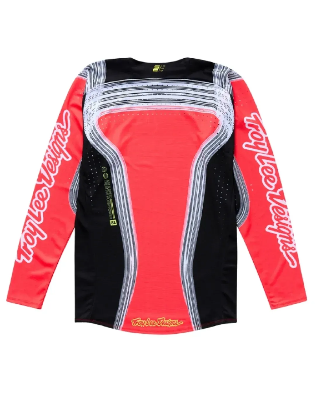 Детско мотокрос джърси TROY LEE DESIGNS SE PRO Stripes Jersey - Infra Red/Black