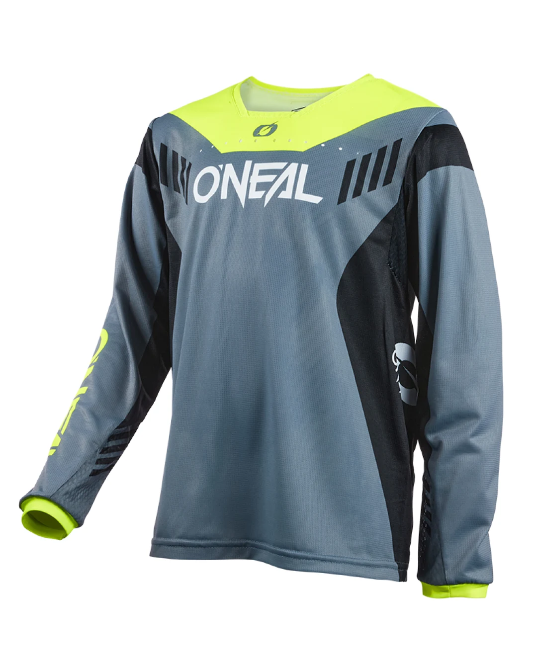 Детско вело джърси O'NEAL ELEMENT HYBRID V.22 GRAY/NEON YELLOW