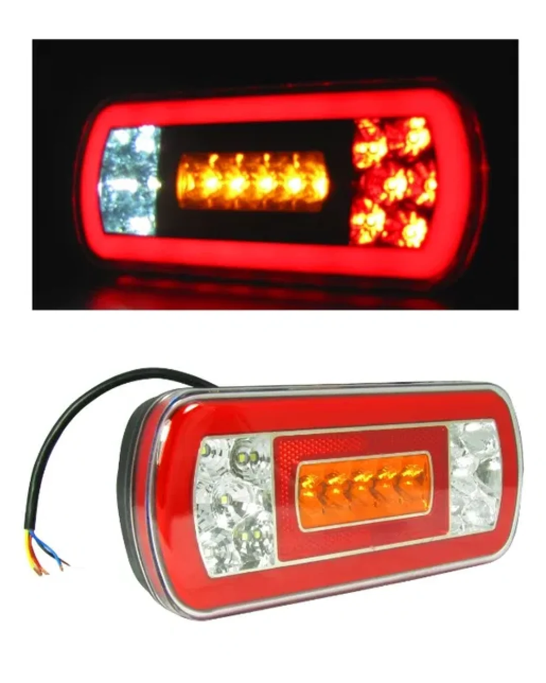 Диоден LED Лед Неон Стоп 12V  Бус Камион Тир Ремарке Караванa Платформа