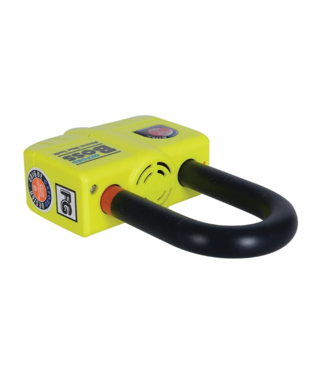 Дискова ключалка OXFORD Boss Alarm 14 мм, вкл. верига 12 мм x 1,2 м