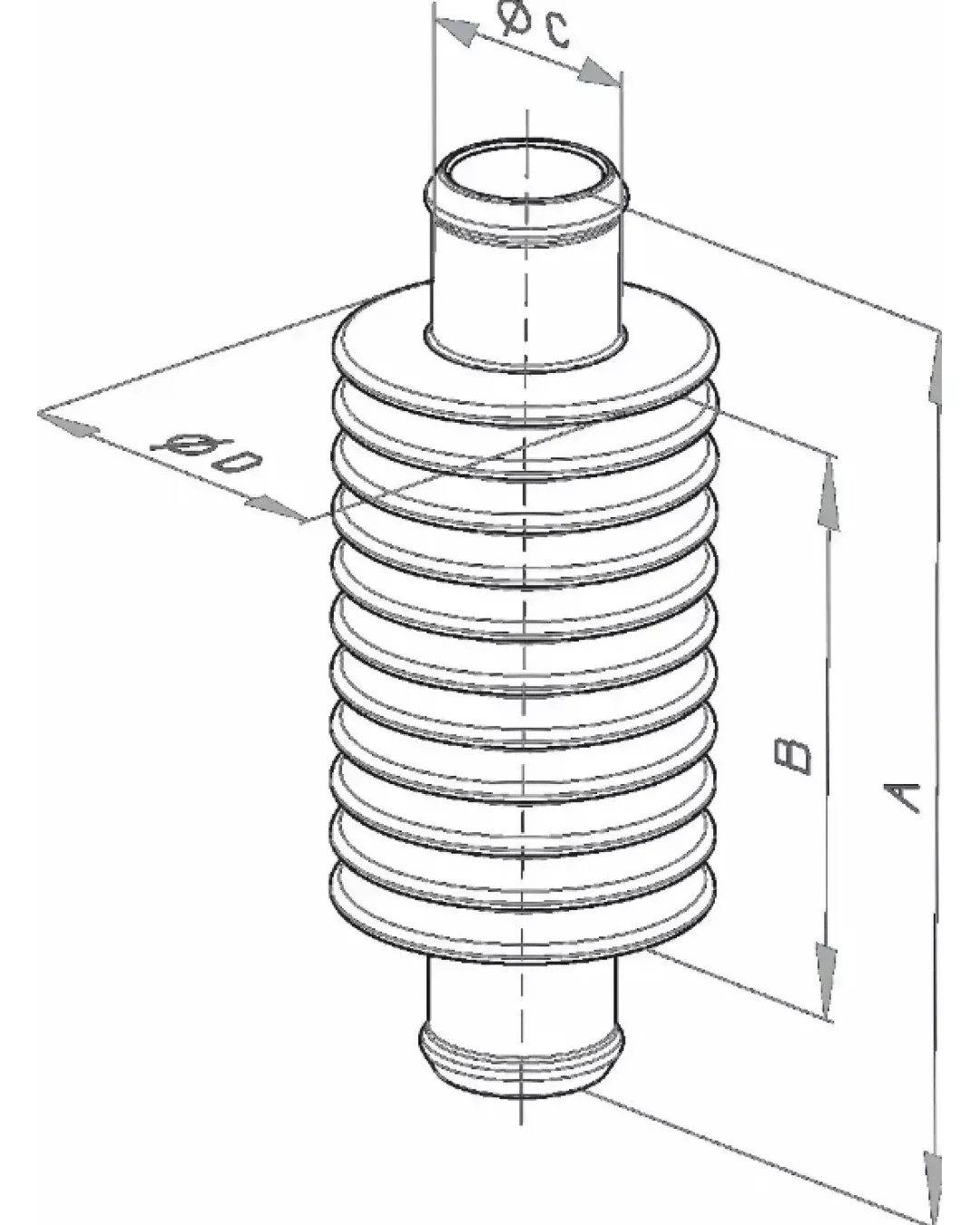 Допълнително охлаждане KITE INLINE HEATEXCHANGER 19 5 Black