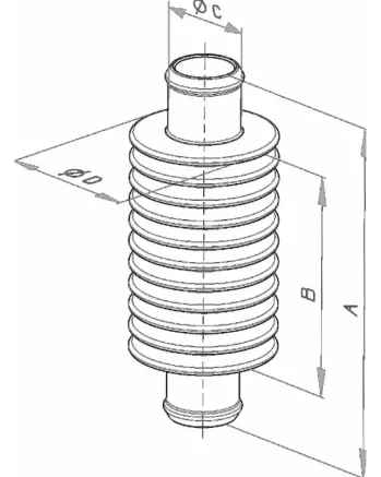 Допълнително охлаждане KITE INLINE HEATEXCHANGER 19 5 Black