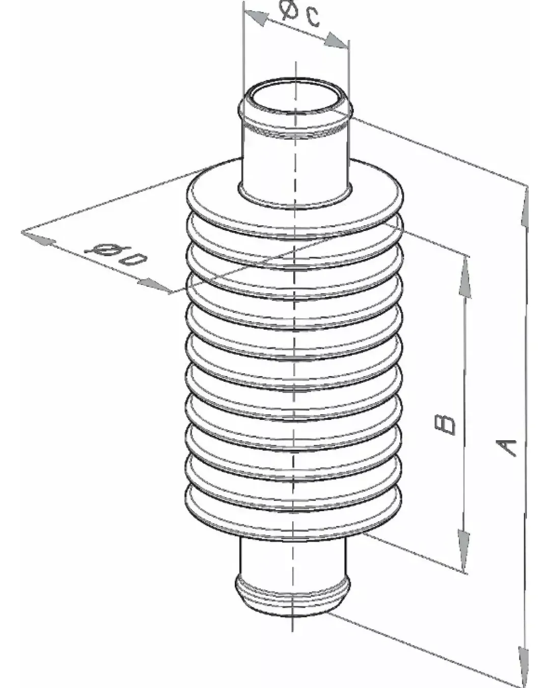 Допълнително охлаждане KITE INLINE HEATEXCHANGER 19 5 Red