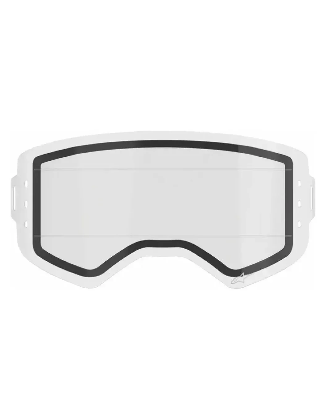 Двойна плака Roll-Off за очила ALPINESTARS SUPERTECH CLEAR