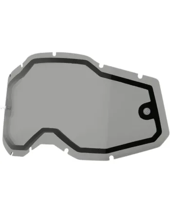 Двойна плака за очила 100%-CLEAR GEN 2 P-SMOKE