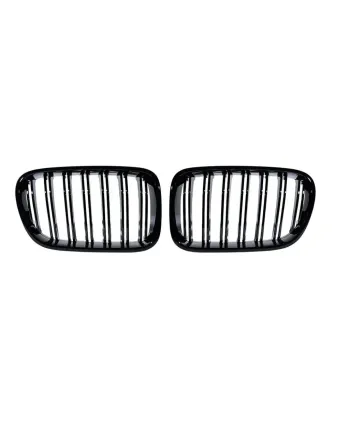 Двойни Бъбреци Решетки За BMW X3 F25 Pre-Facelift Преди Фейслифт 2010г.-2014г. Черен Гланц Лак