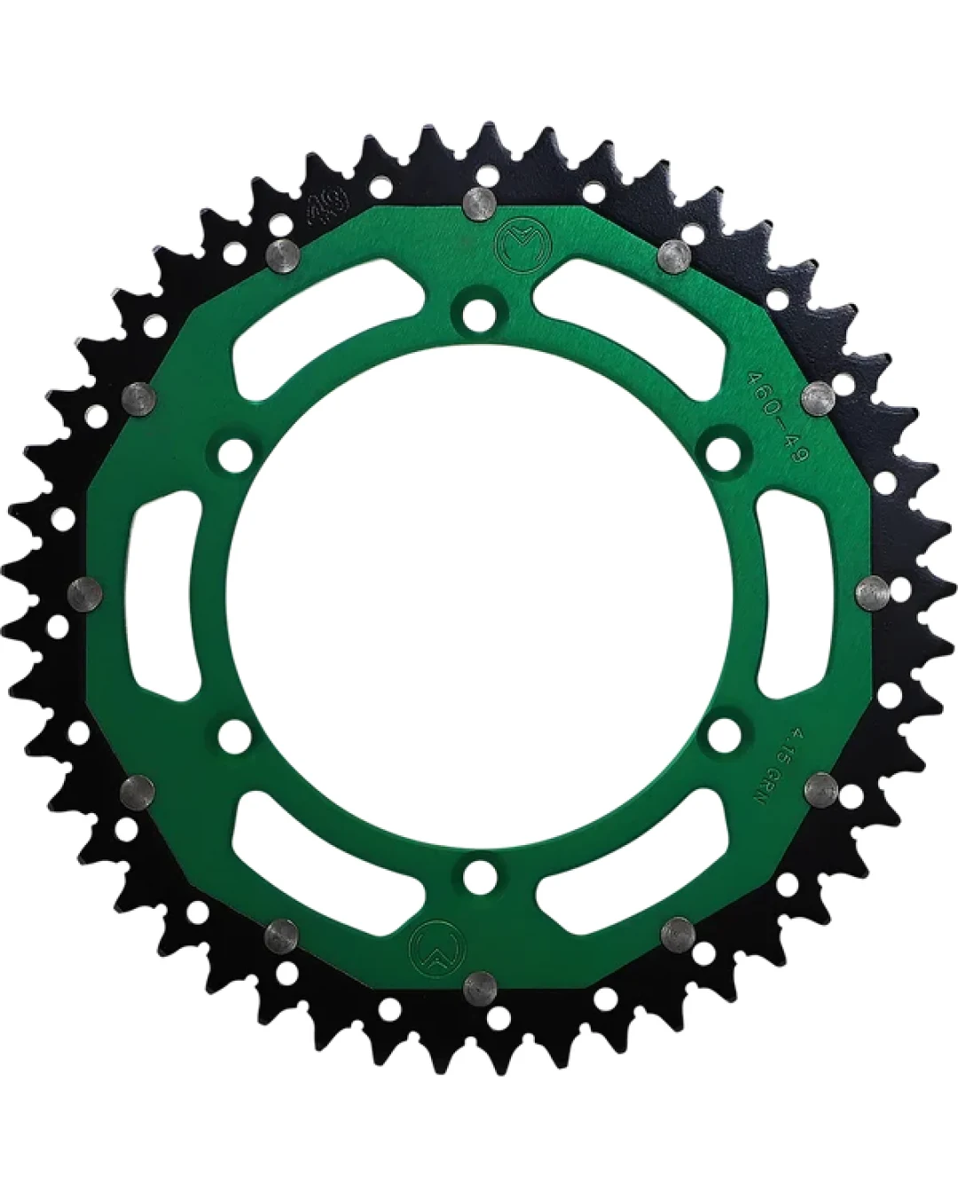 Двукомпонентно зъбно колело MOOSE 1210-460-50 GREEN