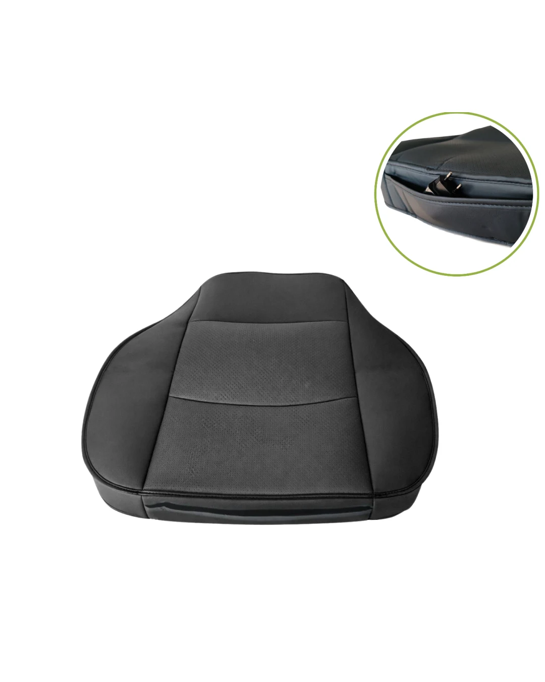 Единична тапицерия от еко кожа – Калъф за седалищната част на шофьорската седалка за Mercedes Sprinter W906 (2006–2019)