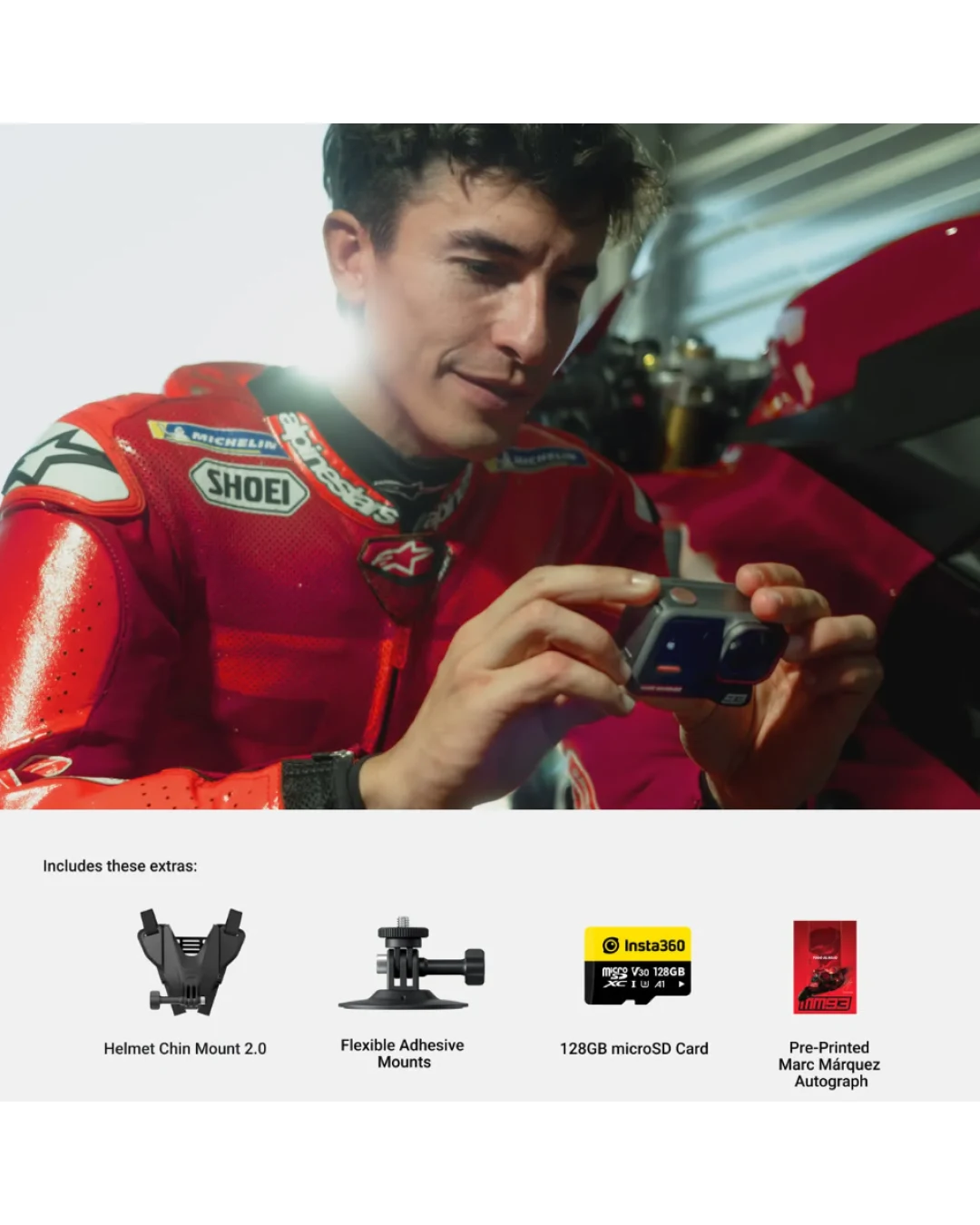 Екшън камера Insta360 ACE PRO 2 DUAL BATTERY MM93 Edition