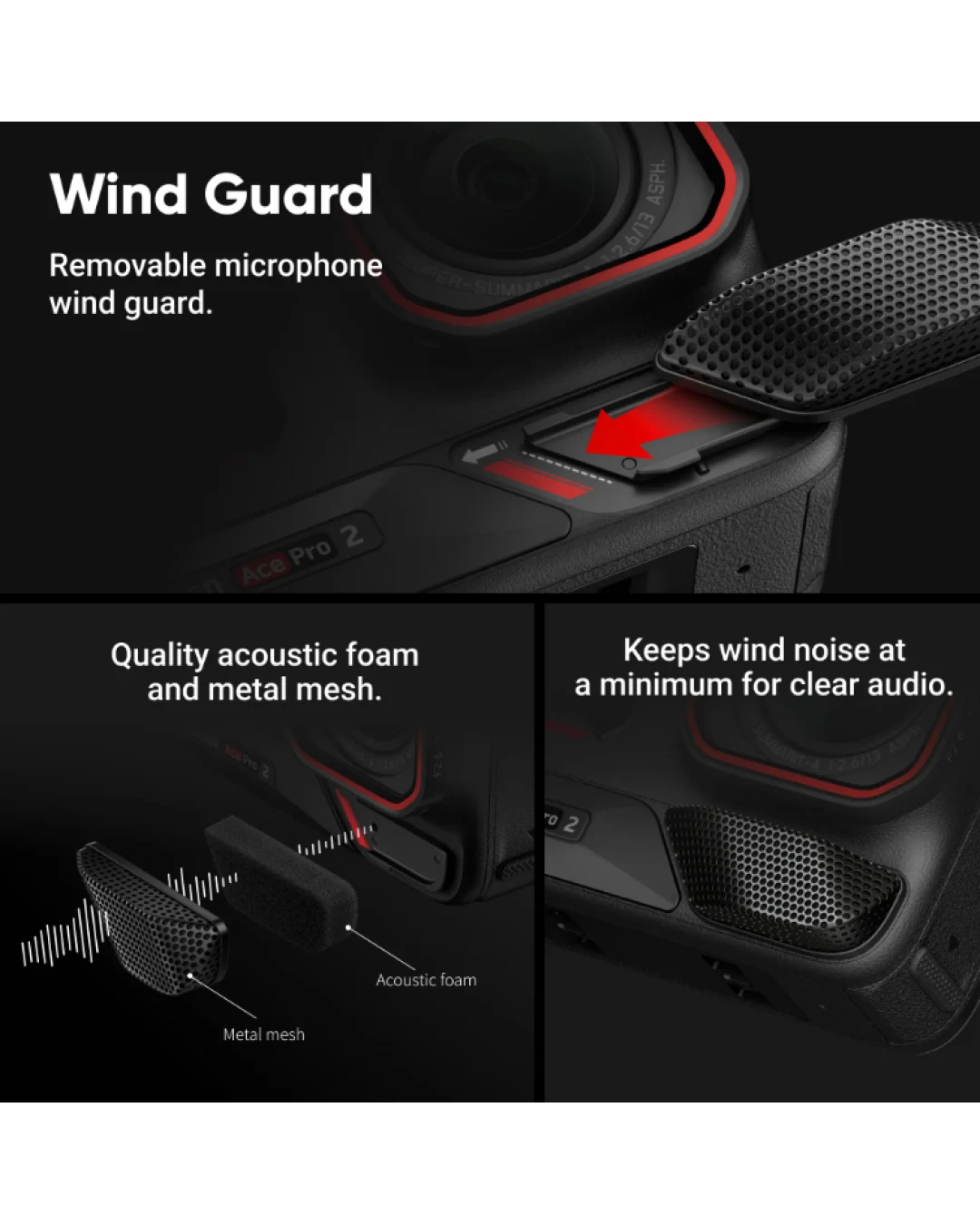 Екшън камера Insta360 ACE PRO 2 MOTORCYCLE BUNDLE