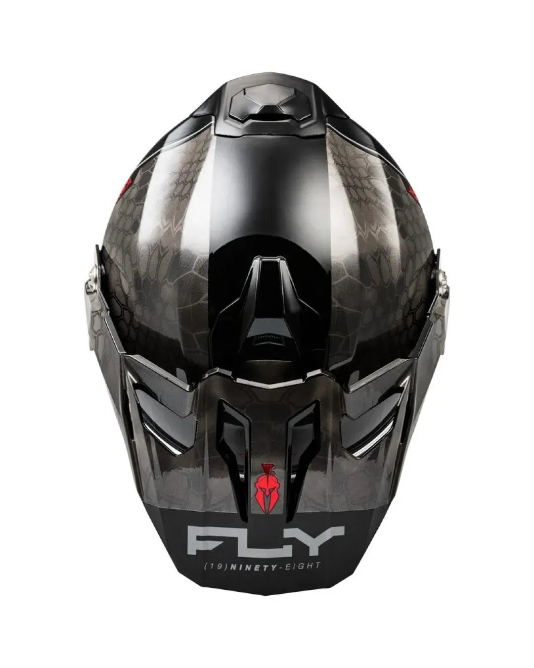 Ендуро каска FLY RACING Trekker Conceal-Black/Grey/White 2025