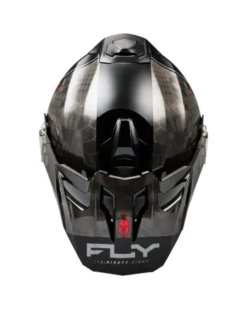 Ендуро каска FLY RACING Trekker Conceal-Black/Grey/White 2025
