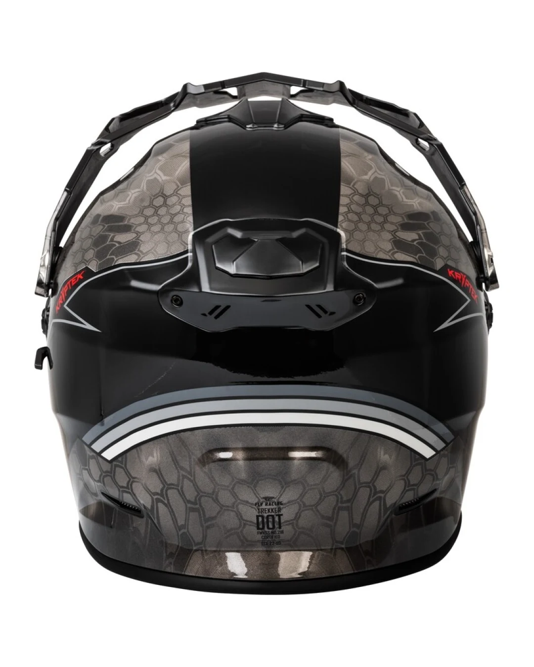 Ендуро каска FLY RACING Trekker Conceal-Black/Grey/White 2025