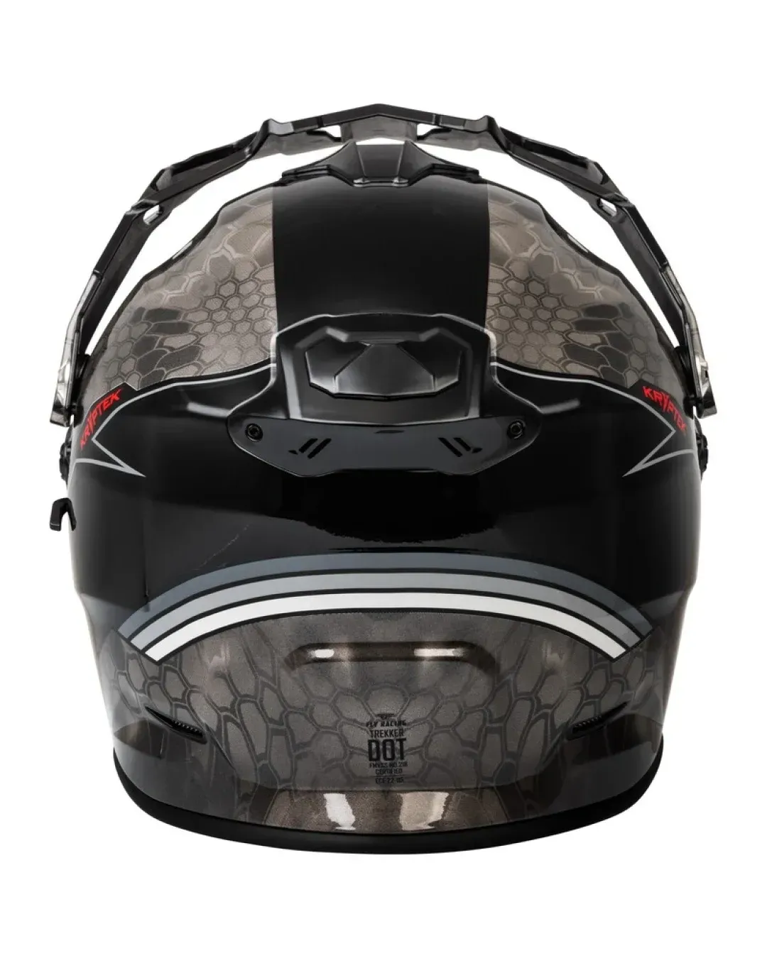 Ендуро каска FLY RACING Trekker Conceal-Black/Grey/White 2025
