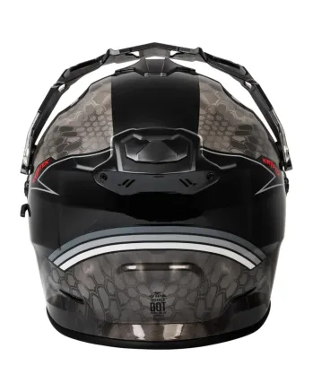 Ендуро каска FLY RACING Trekker Conceal-Black/Grey/White 2025