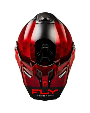 Ендуро каска FLY RACING Trekker Conceal-Red/Black 2025