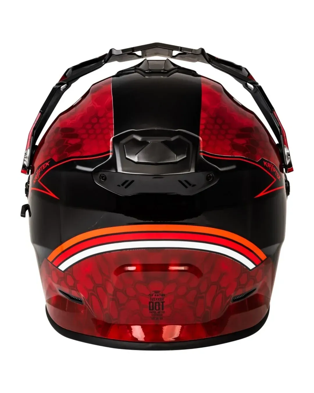 Ендуро каска FLY RACING Trekker Conceal-Red/Black 2025
