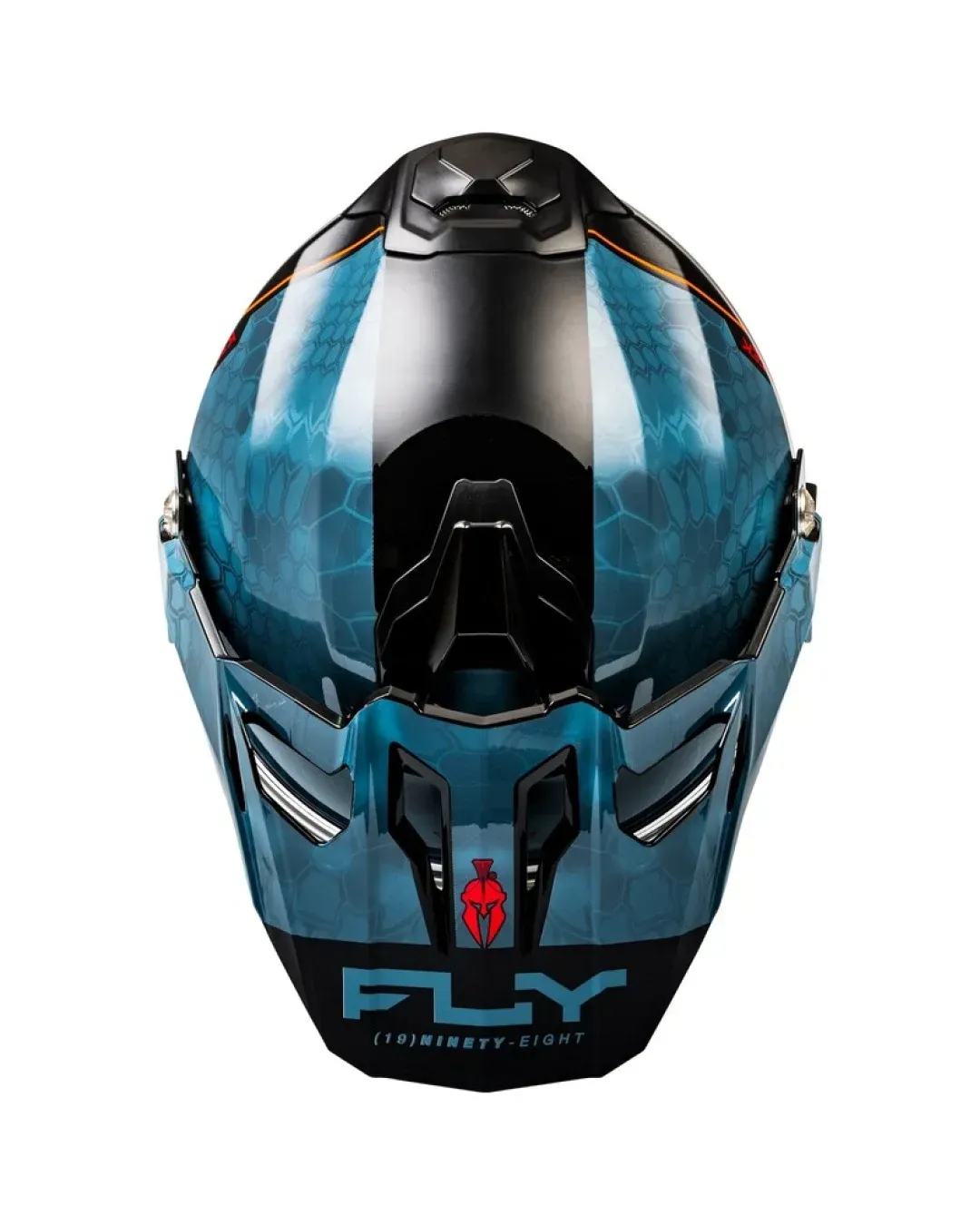 Ендуро каска FLY RACING Trekker Conceal-Slate/Black/Red 2025