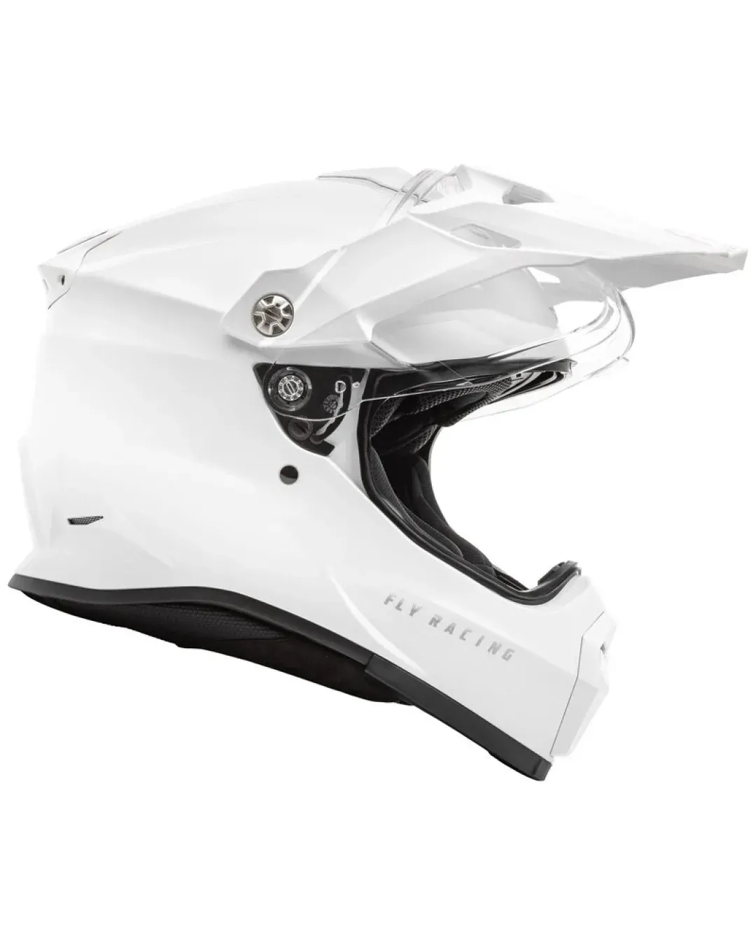 Ендуро каска FLY RACING Trekker Solid-White 2025