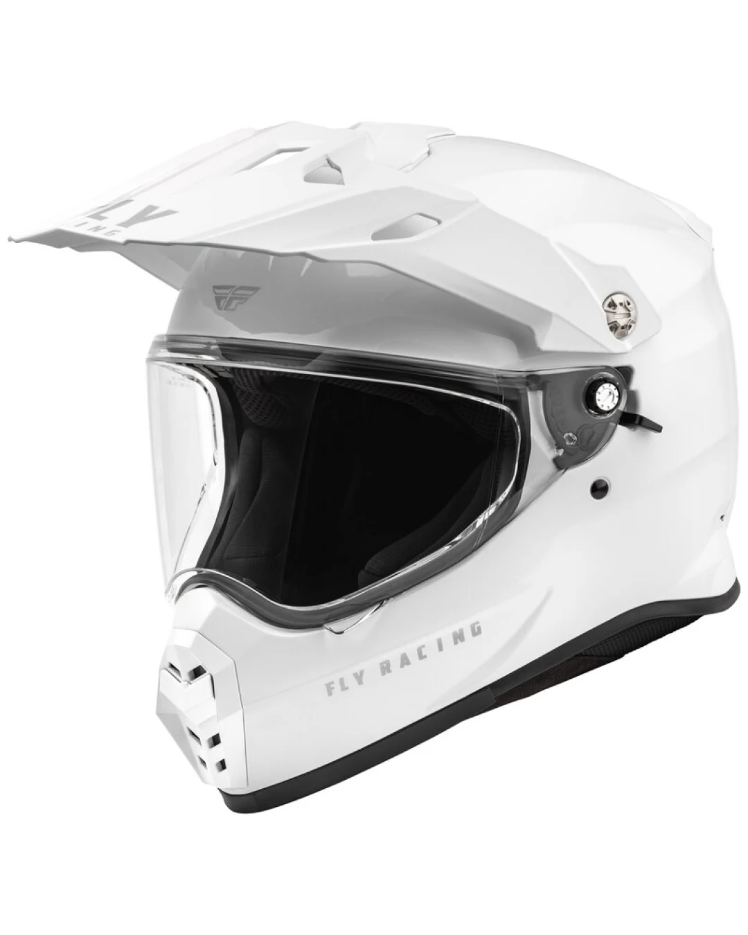 Ендуро каска FLY RACING Trekker Solid-White 2025