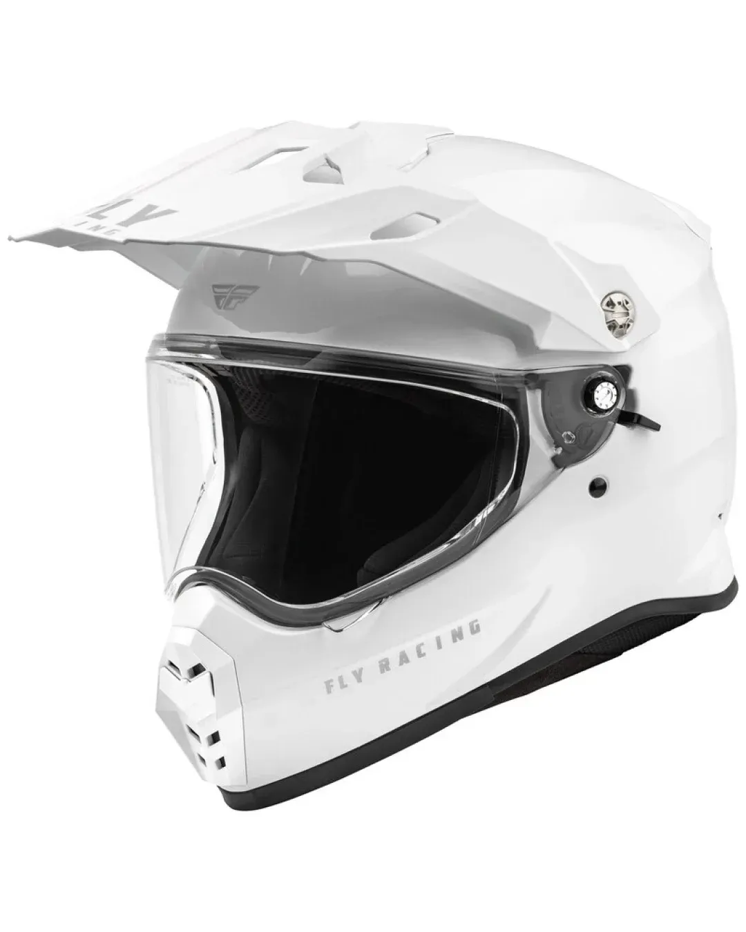 Ендуро каска FLY RACING Trekker Solid-White 2025