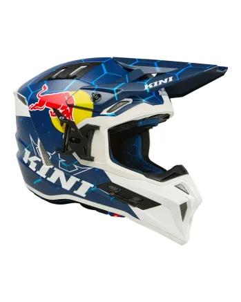 Ендуро каска KINI RED BULL EXC 1.0-BLUE/WHITE