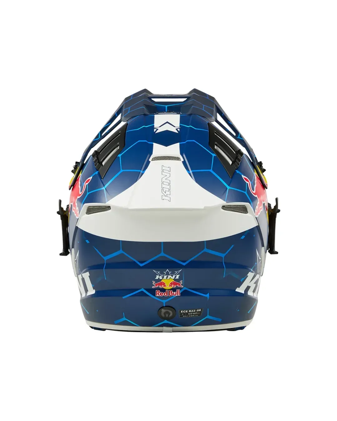 Ендуро каска KINI RED BULL EXC 1.0-BLUE/WHITE