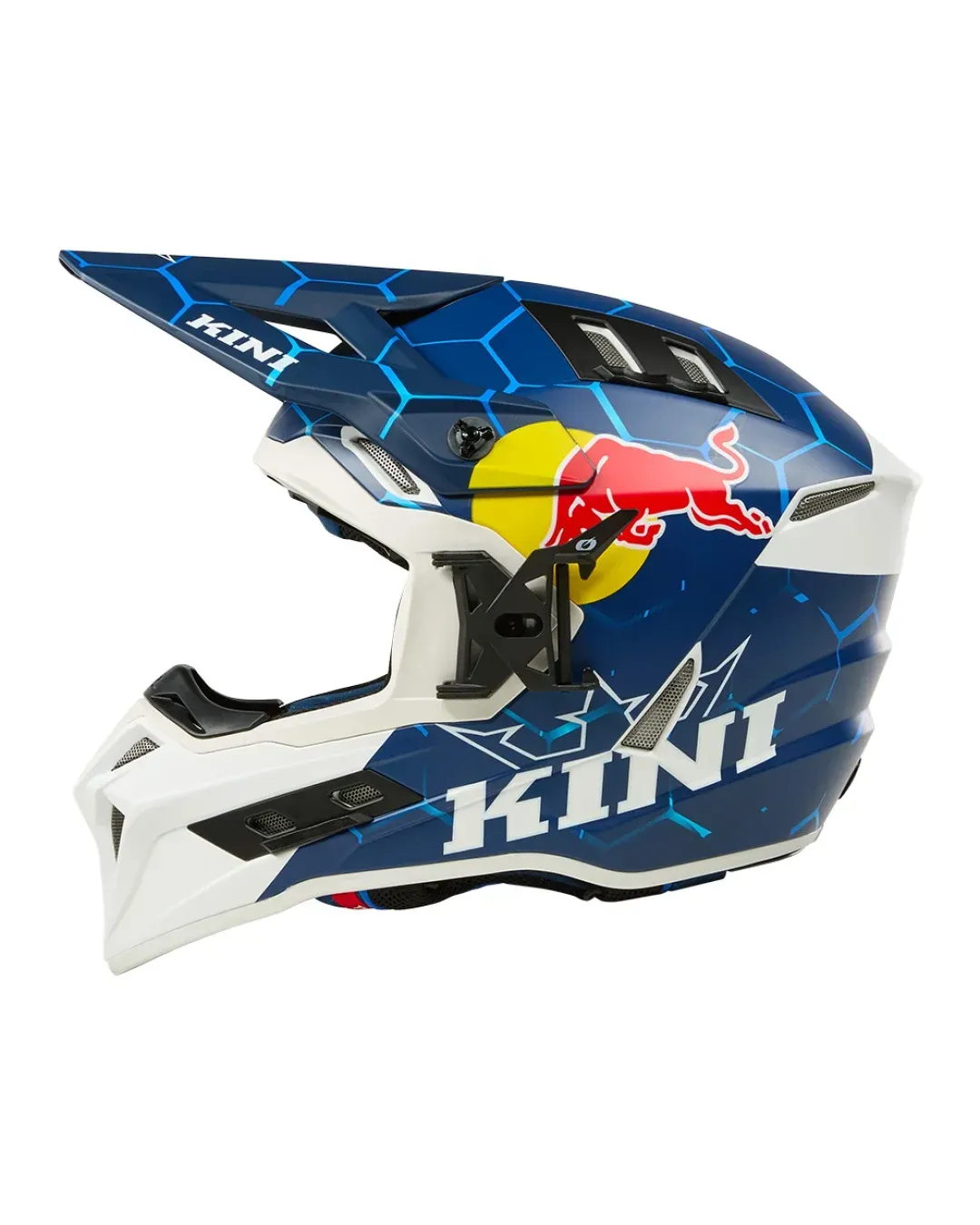 Ендуро каска KINI RED BULL EXC 1.0-BLUE/WHITE