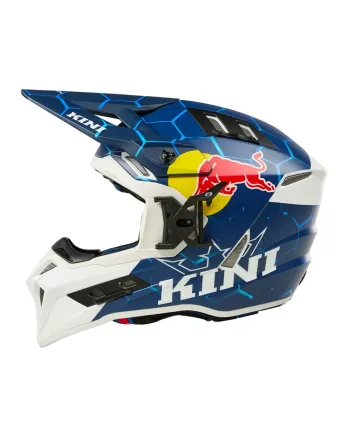 Ендуро каска KINI RED BULL EXC 1.0-BLUE/WHITE