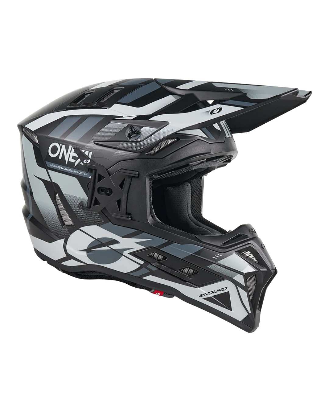 Ендуро каска O'NEAL EX-SRS DUST BLACK/GRAY V.26