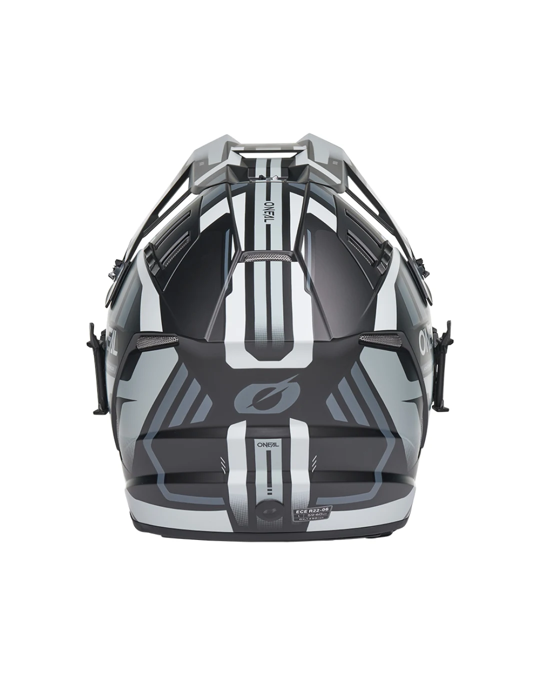Ендуро каска O'NEAL EX-SRS DUST BLACK/GRAY V.26