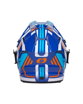 Ендуро каска O'NEAL EX-SRS DUST BLUE/ORANGE V.26