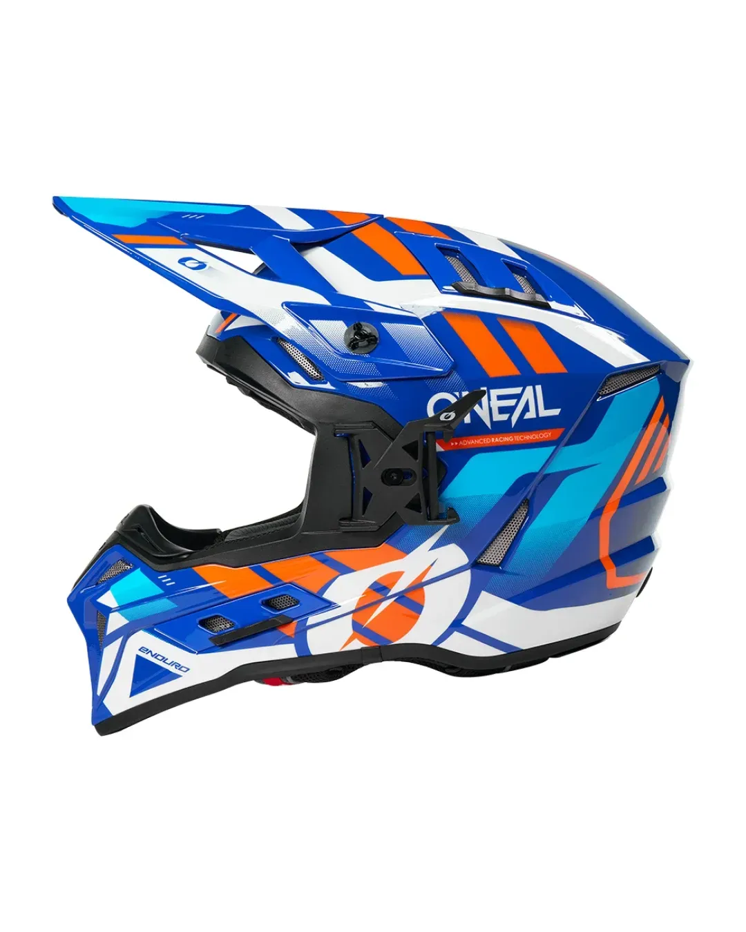 Ендуро каска O'NEAL EX-SRS DUST BLUE/ORANGE V.26