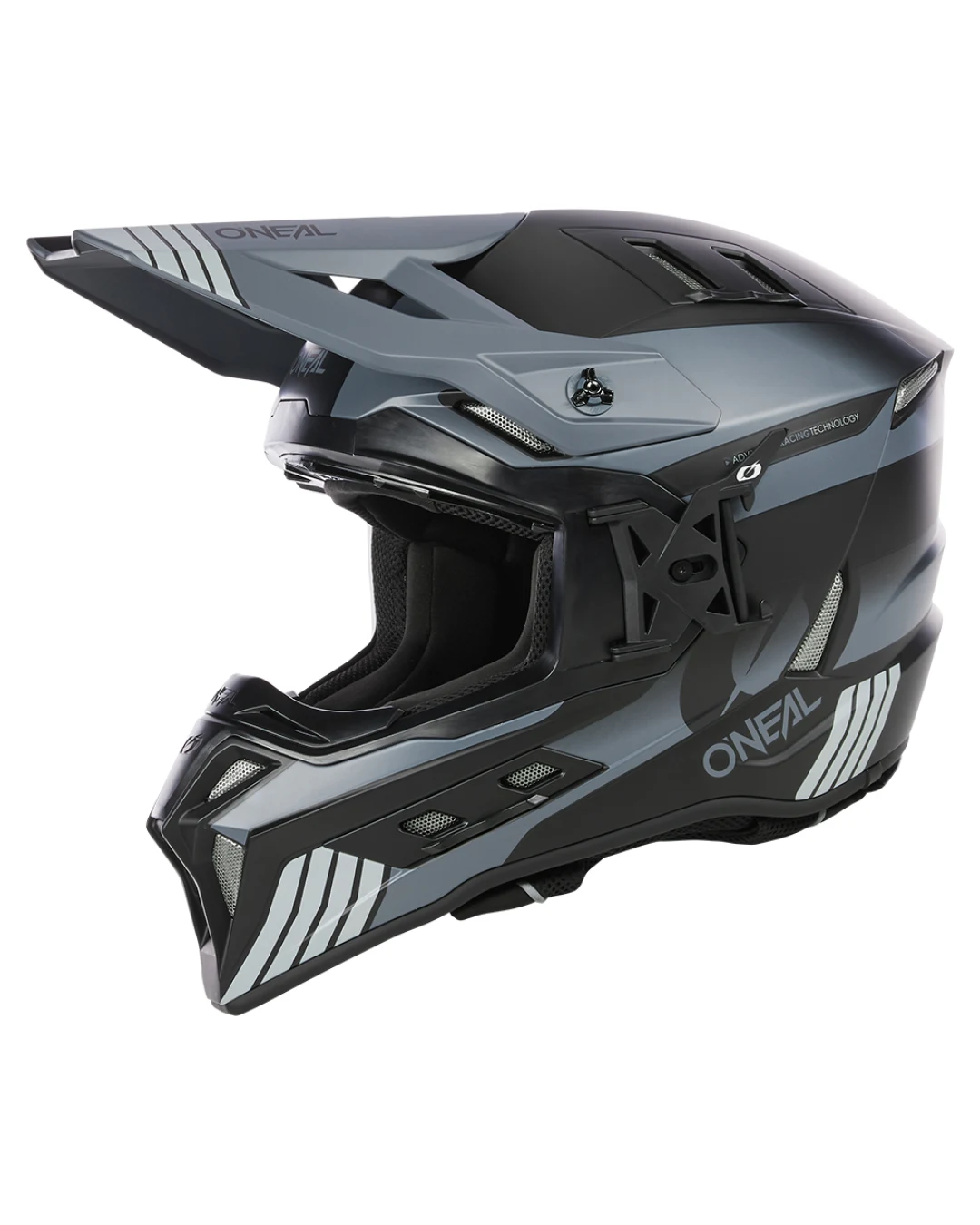 Ендуро каска O'NEAL EX-SRS HITCH BLACK/GRAY V.24