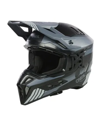 Ендуро каска O'NEAL EX-SRS HITCH BLACK/GRAY V.24