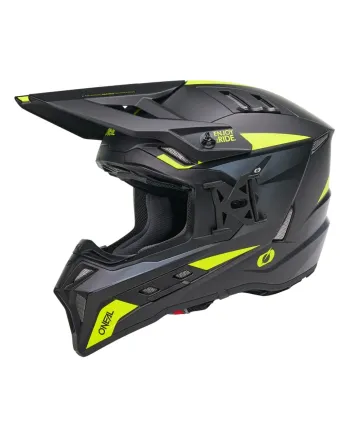 Ендуро каска O'NEAL EX-SRS MAGMA BLACK/NEON YELLOW V.27