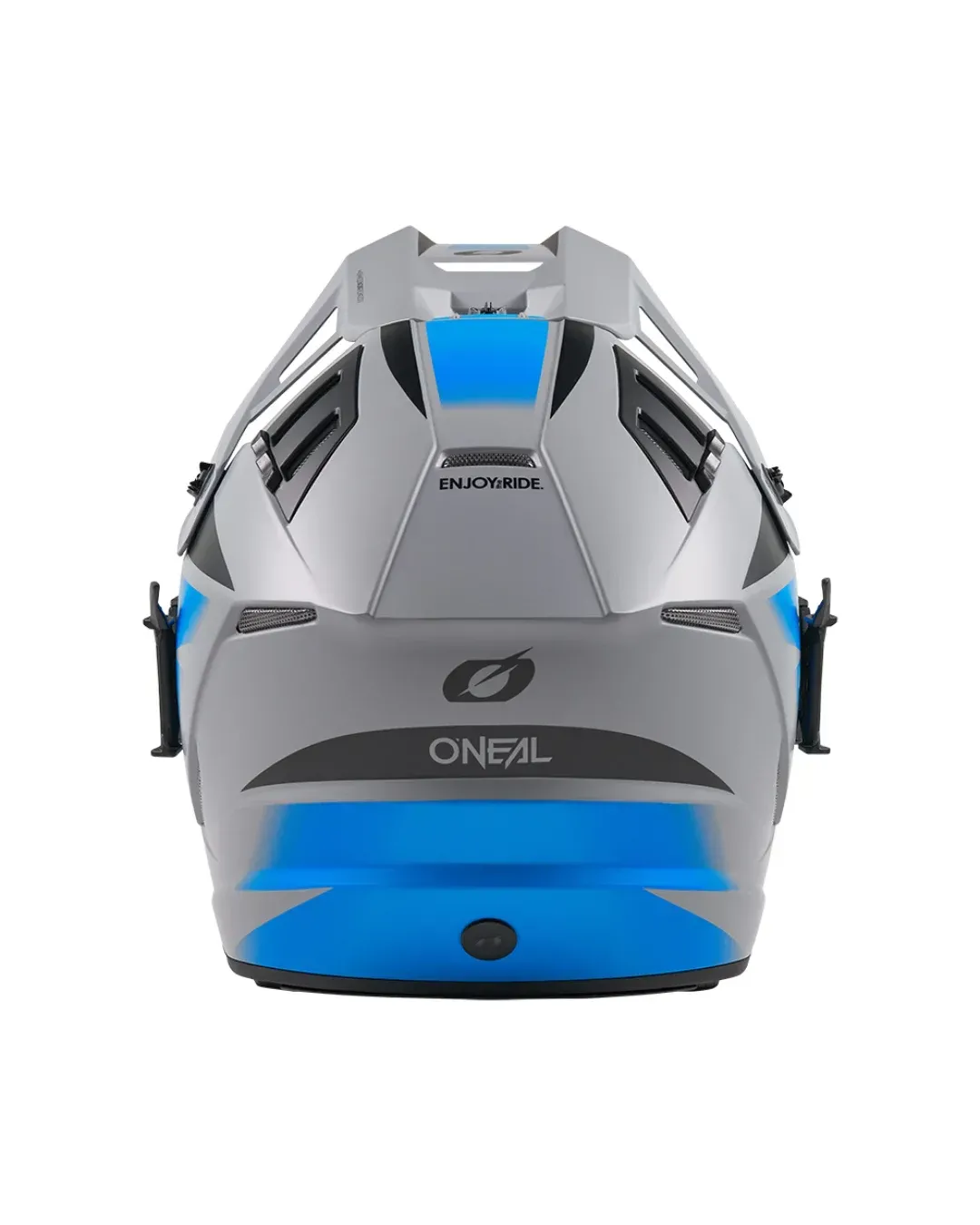 Ендуро каска O'NEAL EX-SRS MAGMA GRAY/BLUE V.27