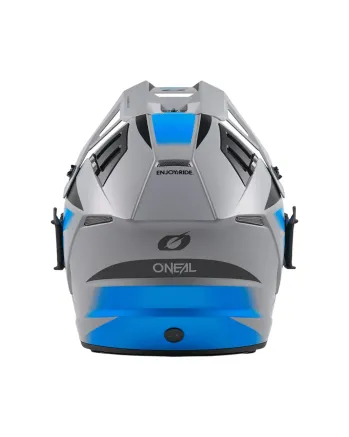 Ендуро каска O'NEAL EX-SRS MAGMA GRAY/BLUE V.27