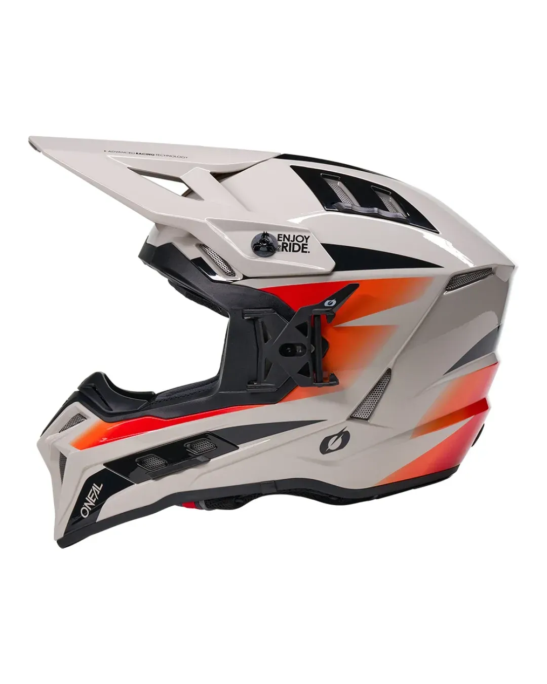 Ендуро каска O'NEAL EX-SRS MAGMA GRAY/ORANGE V.27