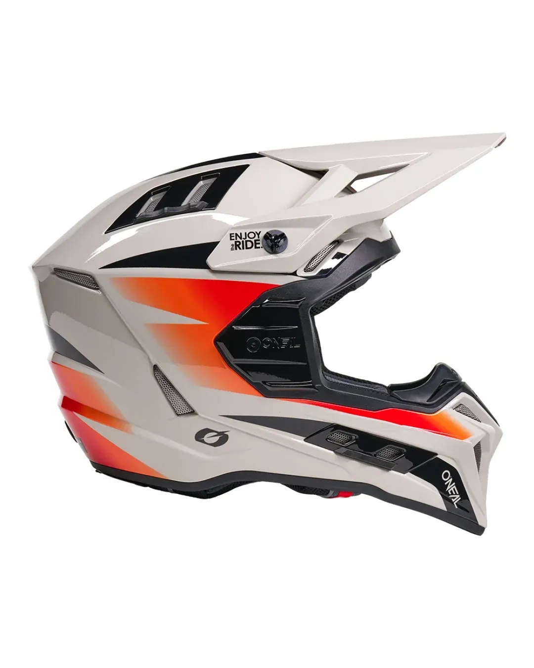 Ендуро каска O'NEAL EX-SRS MAGMA GRAY/ORANGE V.27