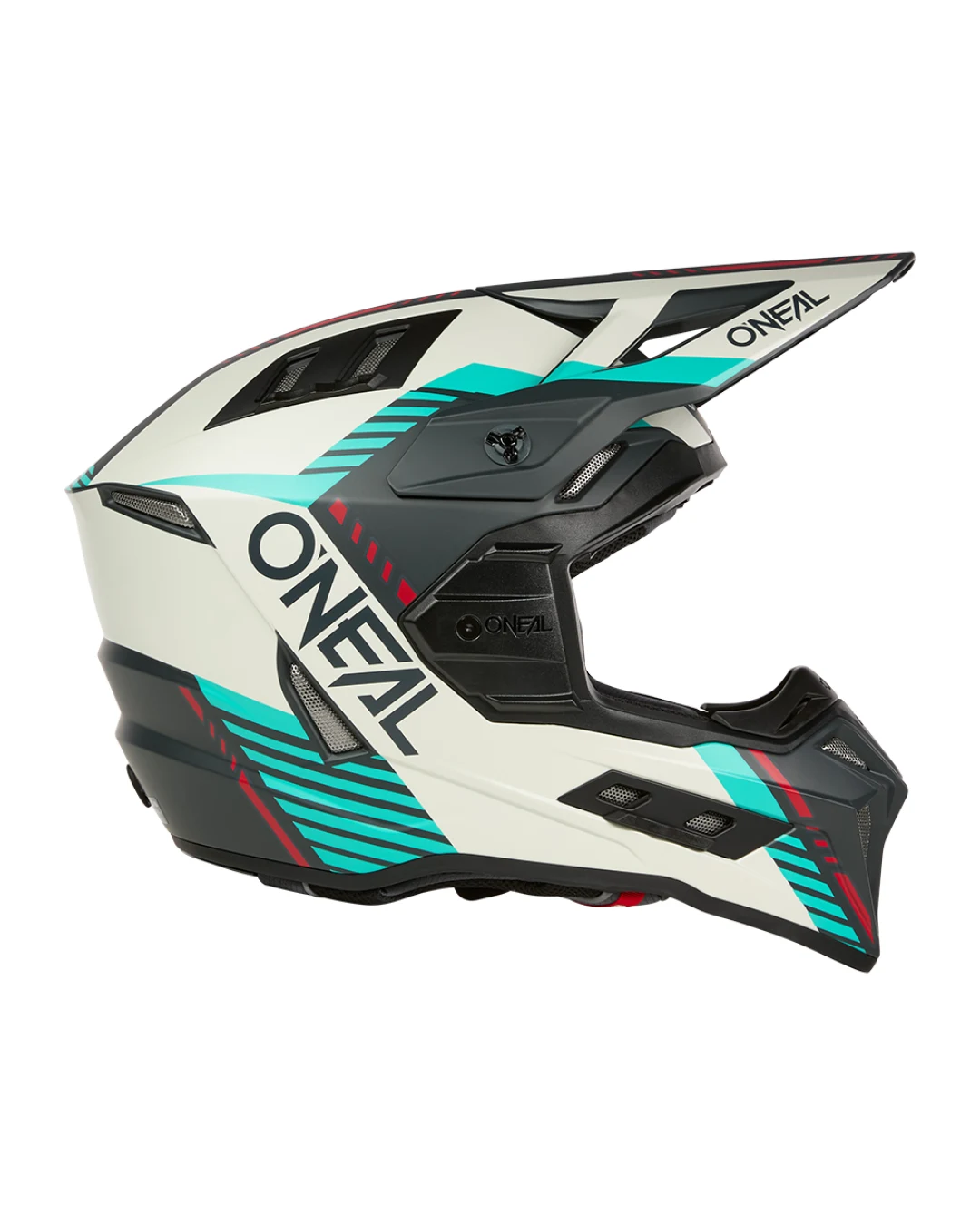Ендуро каска O'NEAL EX-SRS QUIN GRAY/TEAL