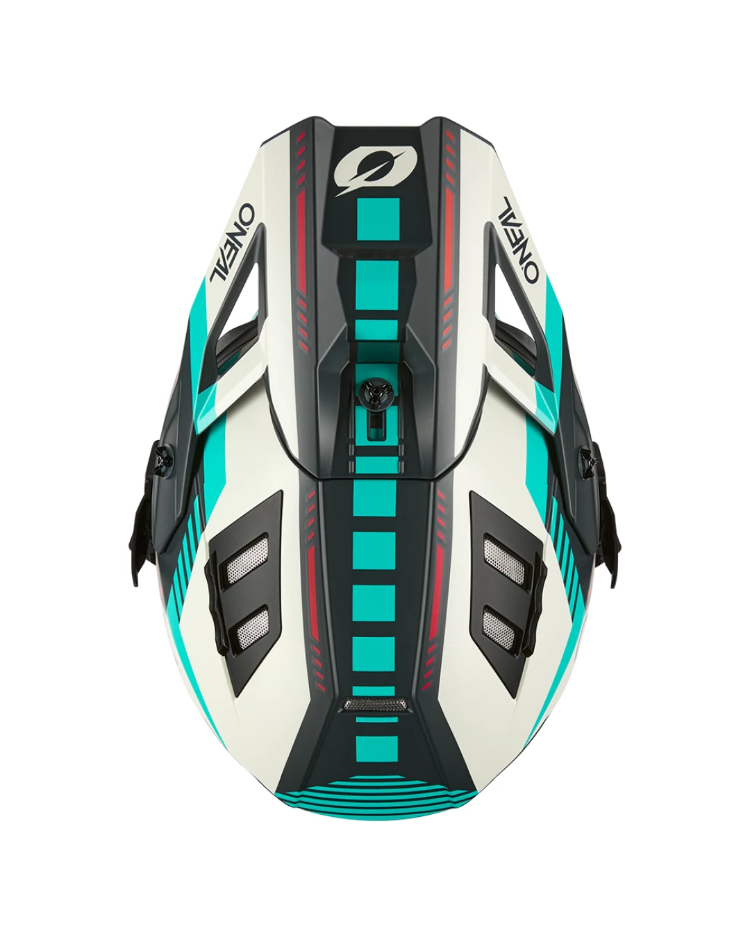 Ендуро каска O'NEAL EX-SRS QUIN GRAY/TEAL
