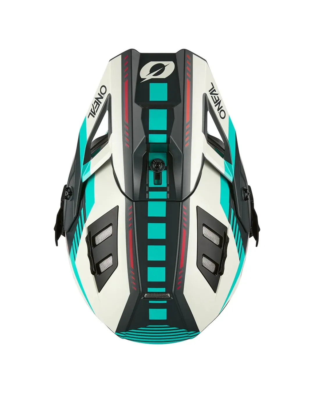 Ендуро каска O'NEAL EX-SRS QUIN GRAY/TEAL