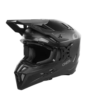 Ендуро каска O'NEAL EX-SRS SOLID BLACK V.24