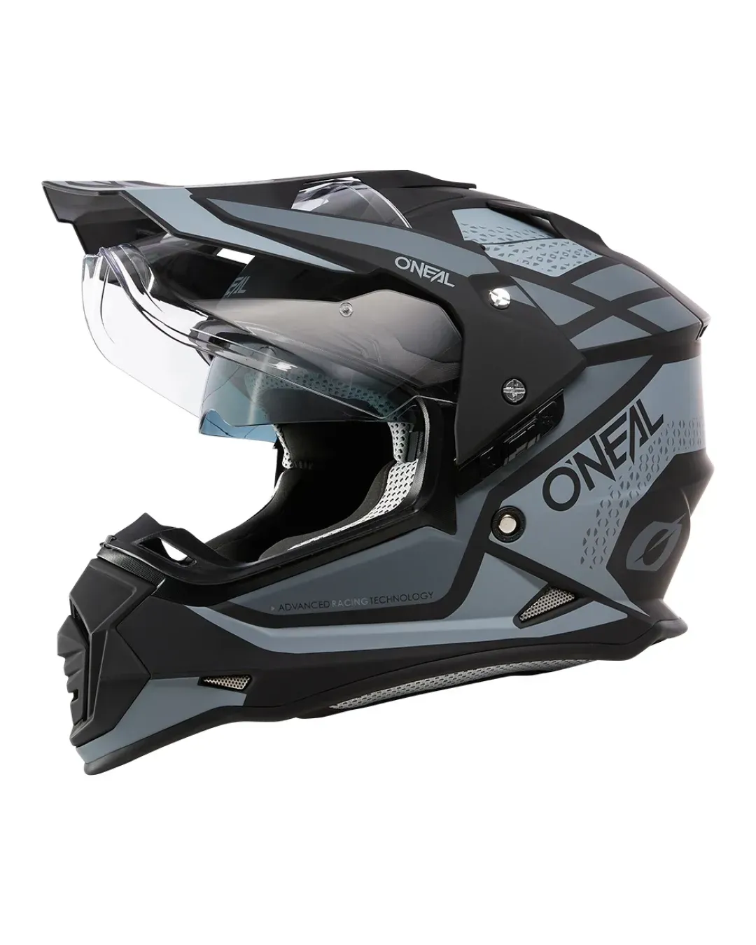 Ендуро каска O'NEAL SIERRA II R BLACK/GRAY V.24